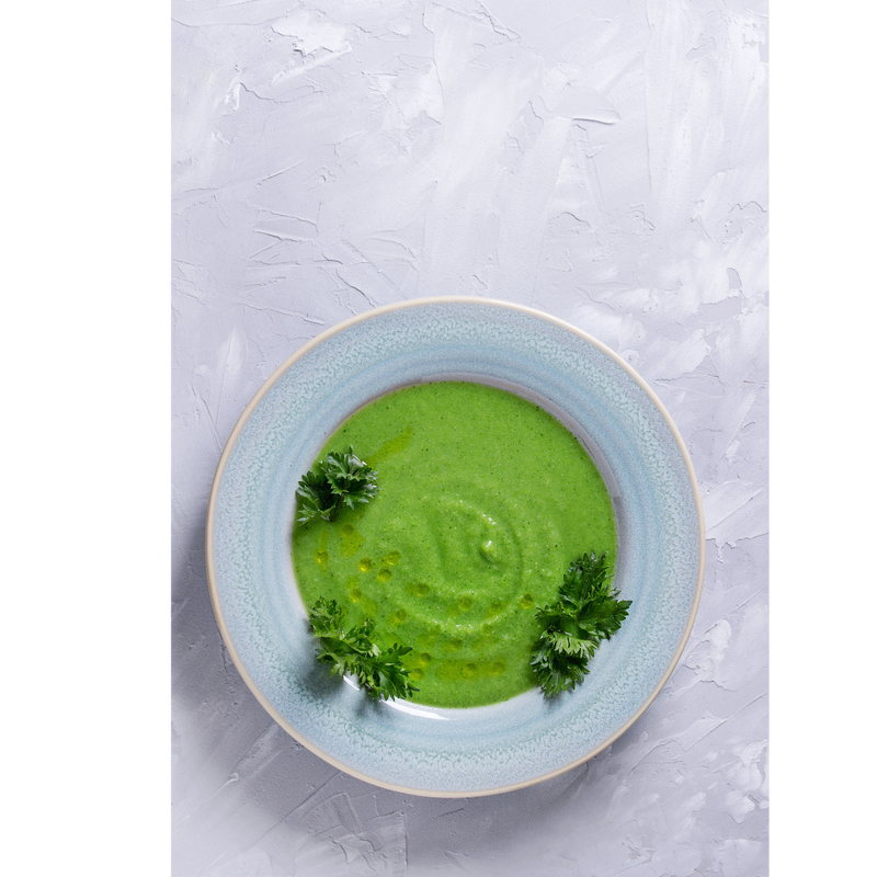 元氣をつなぐ畑と相談/旬の葉物まるごと野菜スープ/ファスティング回復期/重ね煮調理/有機JAS玄米使用/自社製造*冷凍クール便*