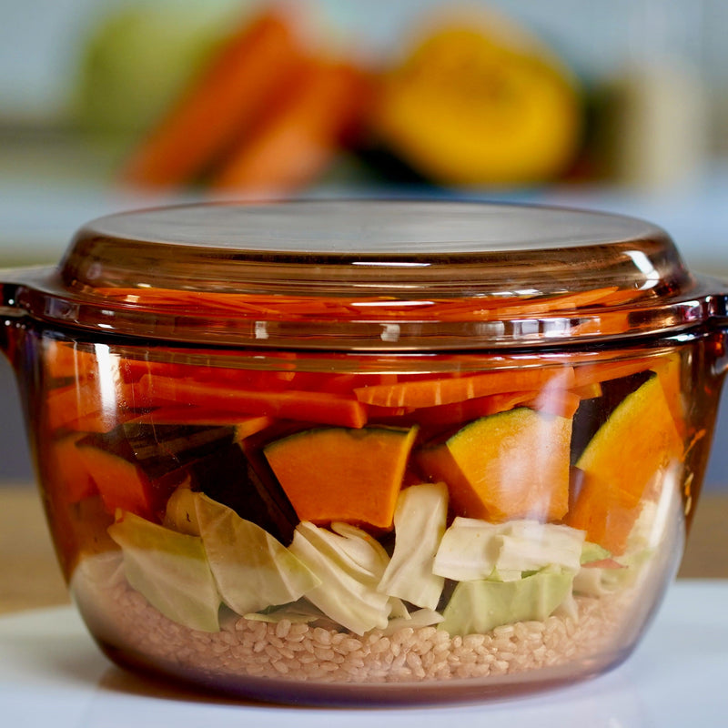 元氣をつなぐ畑と相談/旬の葉物まるごと野菜スープ/ファスティング回復期/重ね煮調理/有機JAS玄米使用/自社製造*冷凍クール便*